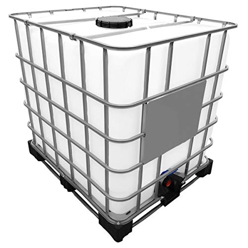 REKUBIK 1000l IBC Container Neuwertig/Rebottled auf Stahlpalette (Food) Deckelgröße DN 150, Armaturgröße S60x6 Grobgewinde - 4