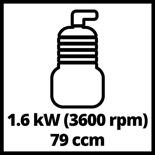 Einhell Benzin-Wasserpumpe GC-PW 16 (1.6 kW, max. 14000 L/h Fördermenge, max. 28 m Förderhöhe, Wassereinfüllstutzen, Wasserablassschraube, Ölmangelsicherung, inkl. 2x Schlauchadapter, Saugkorb) - 11