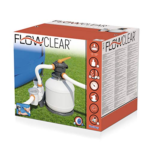 Bestway Flowclear™ Sandfilteranlage mit Zeitschaltuhr, 11,355 l/h - 3
