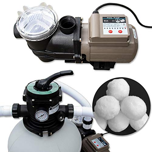 Oskar-Store Sandfilteranlage Sandfilter Zeitschaltuhr 24h Timer 13,2m³ Poolfilter Pool Pumpe - 6