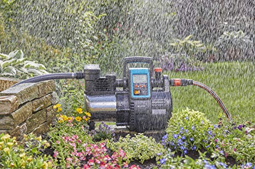 Gardena Premium Hauswasserautomat 6000/6E LCD Inox: Hauswasserpumpe mit 6000 l/h Fördermenge, 1300 W Motor, mit LC-Display, Pumpengehäuse aus rostfreiem hochwertigem Edelstahl (1760-20) - 7