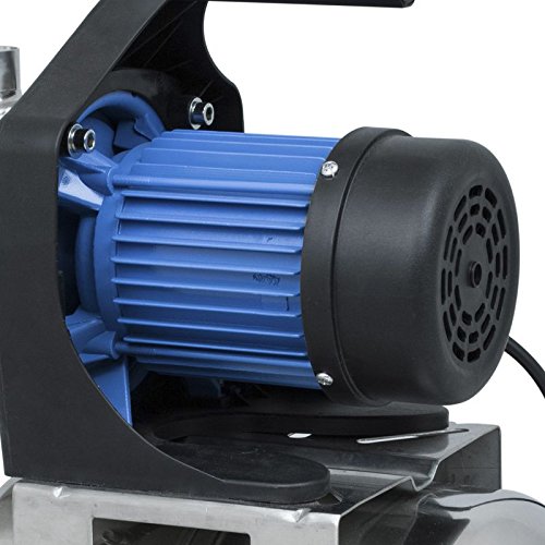 Güde 94637 HWW 1000E Hauswasserwerk (1000W, 3500l/h, Druckschalter, 19 l Edelstahltank, Förderhöhe 44M) & 94460 Schmutzfilter Kurz Sandfilter Vorsatzfilter - 4