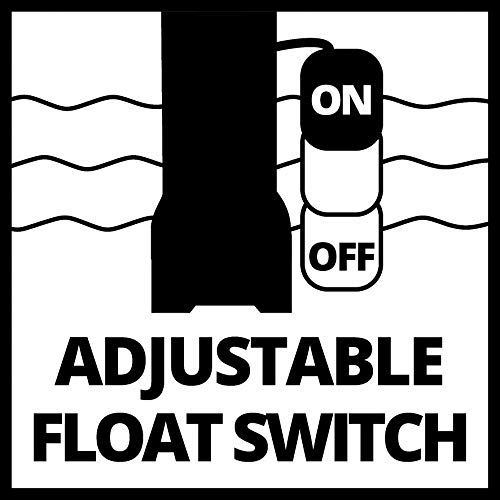 Einhell Tauchdruckpumpe GC-DW 900 N (900 W, 6.000 l/h max. Fördermenge, 7m max. Eintauchtiefe, Edelstahlgehäuse, Schwimmerschalter, 2 Aufhängeösen) - 16