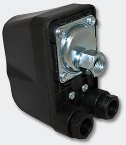 Druckschalter SK-9 230V 1-phasig Pumpensteuerung Druckwächter für Hauswasserwerk Brunnenpumpe - 2
